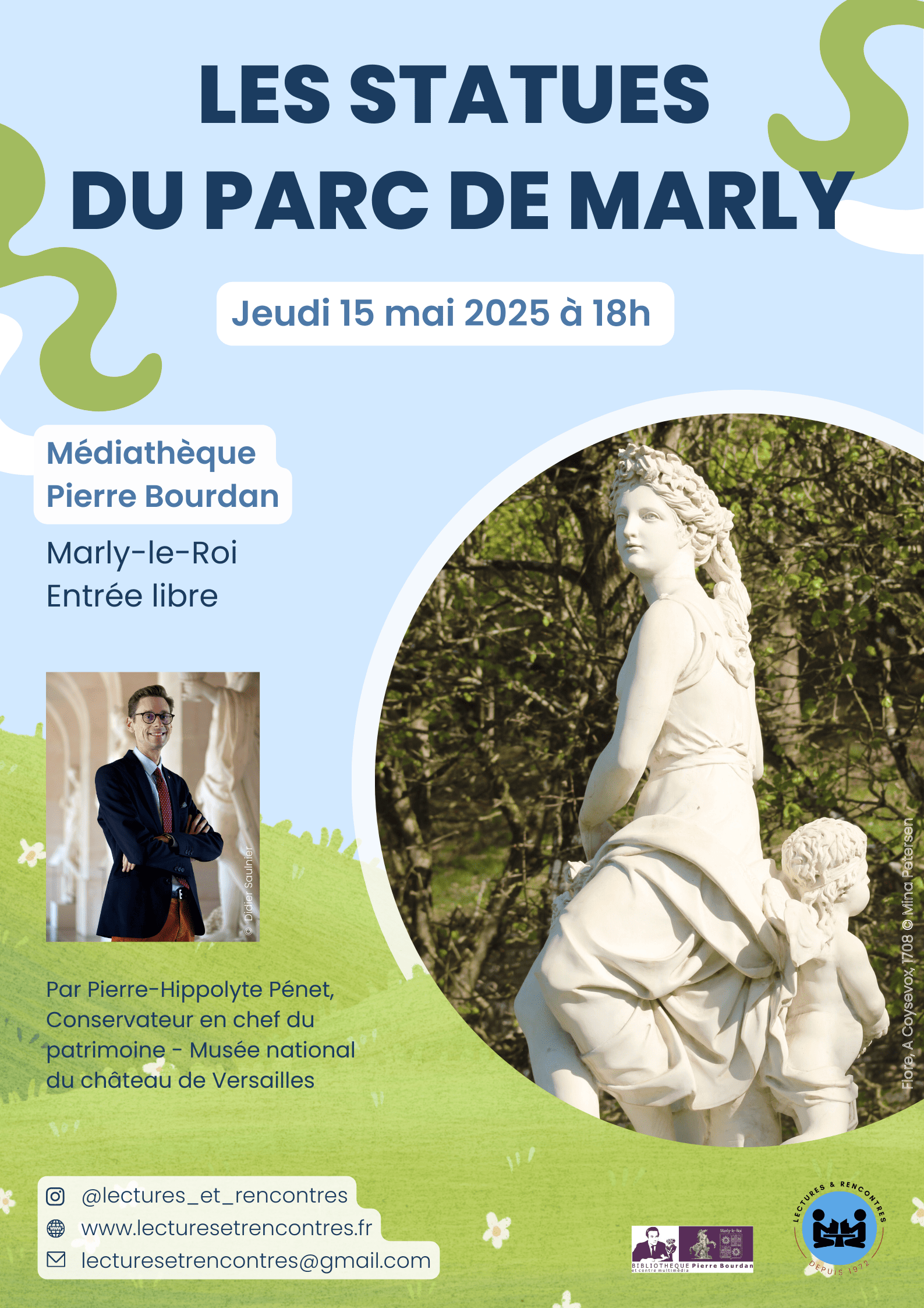 Affiche les statues du parc de marly COMPRESSE